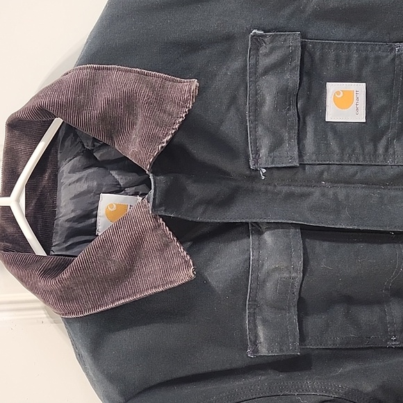 Carhartt Insulated Jacket - 42 Regular Black - Picture 2 of 9